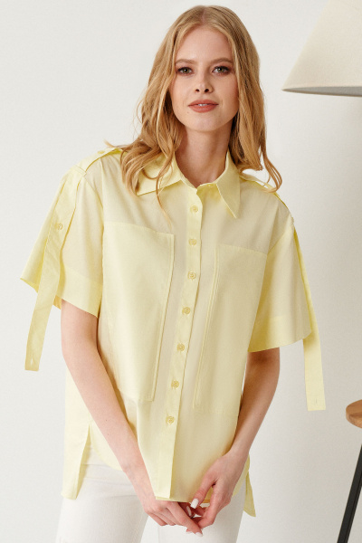 Блуза Панда 96540w желтый - фото 1