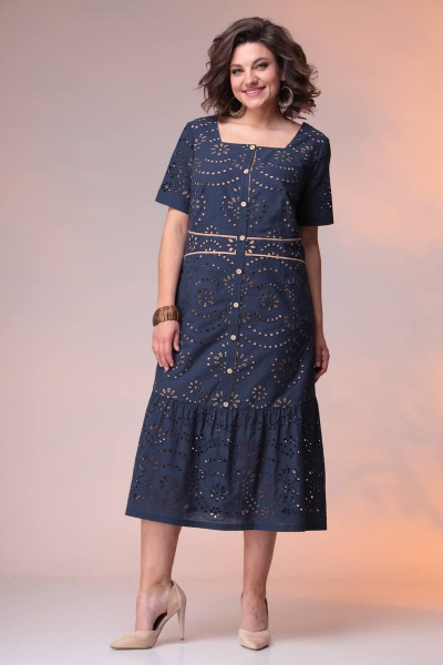 Платье Romanovich Style 1-2403 синий - фото 1