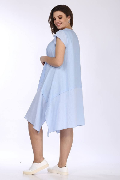 Платье Lady Style Classic 2574 голубые_тона - фото 4