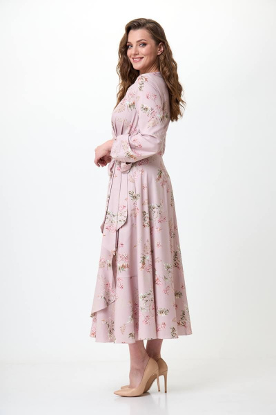Платье Teffi Style L-1452 нежно-розовый - фото 3
