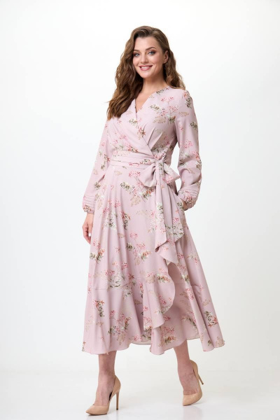 Платье Teffi Style L-1452 нежно-розовый - фото 2