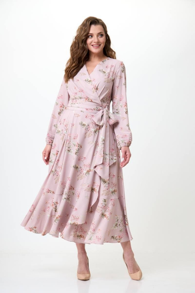 Платье Teffi Style L-1452 нежно-розовый - фото 1
