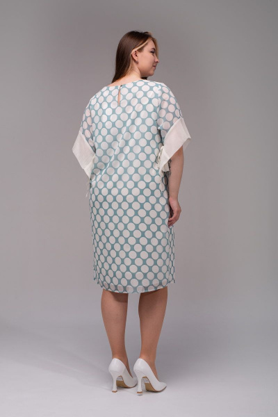 Платье АСВ 1255.2 бирюзовый - фото 2