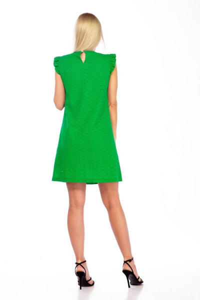 Платье Andrea Fashion 2250 зелёный - фото 4