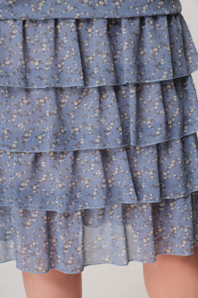 Платье Swallow 578 небесный_голубой - фото 7