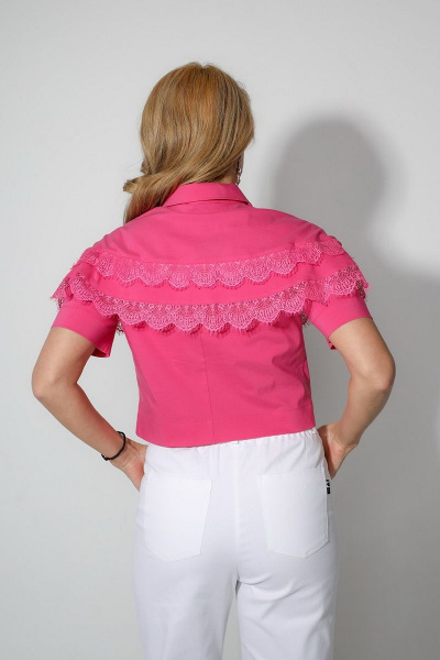 Блуза YFS 6627 розовый - фото 3