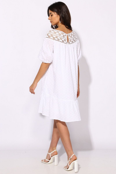 Платье Faufilure С1263 белый - фото 5