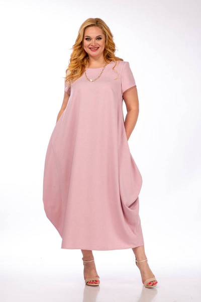 Платье SVT-fashion 570 розовый - фото 1