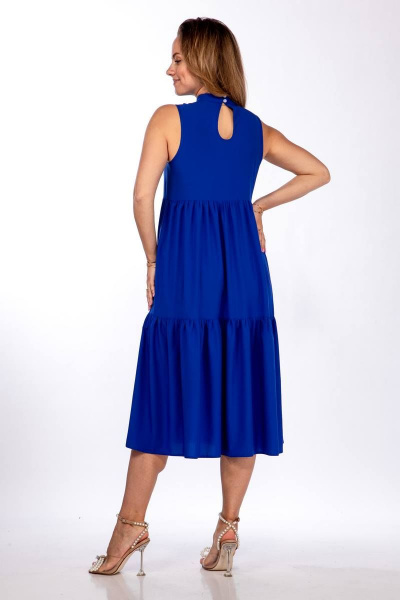 Платье TrikoTex Stil Л2211 синий - фото 4