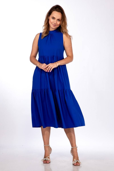 Платье TrikoTex Stil Л2211 синий - фото 1