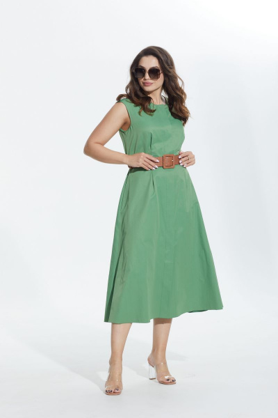 Платье MALI 422-036 зелёный - фото 3
