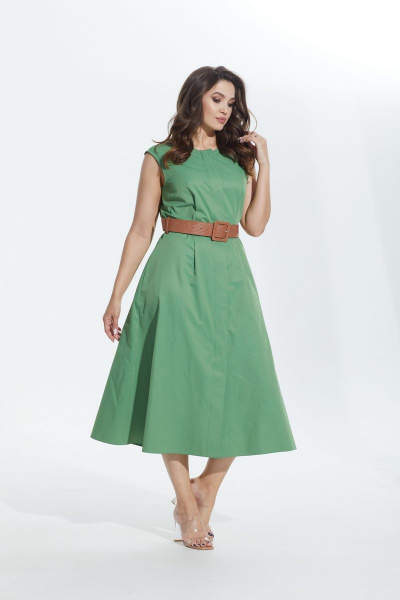 Платье MALI 422-036 зелёный - фото 1