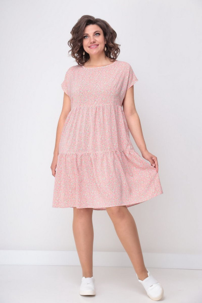 Платье Solomeya Lux 927 розовый - фото 1