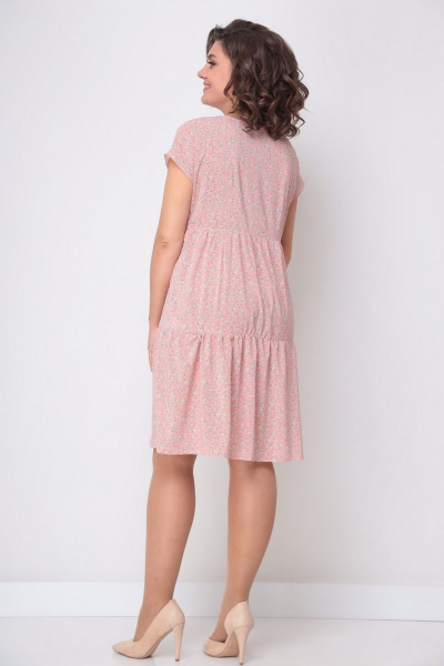 Платье Solomeya Lux 927 розовый - фото 2