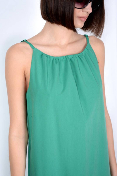 Платье PATRICIA by La Cafe NY15319 ярко-зеленый - фото 4