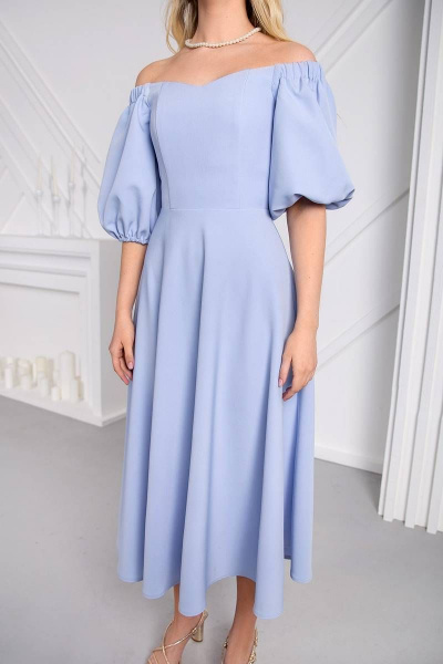 Платье Daloria 1815R голубой - фото 9