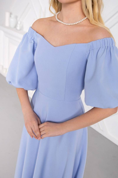 Платье Daloria 1815R голубой - фото 8