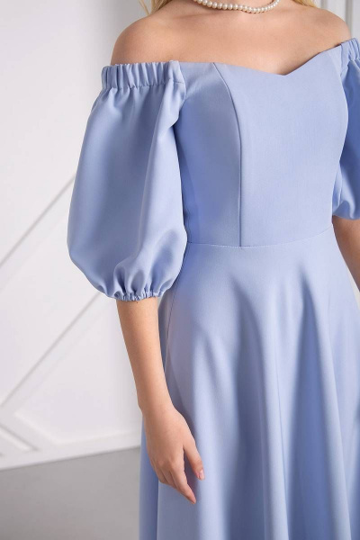 Платье Daloria 1815R голубой - фото 7