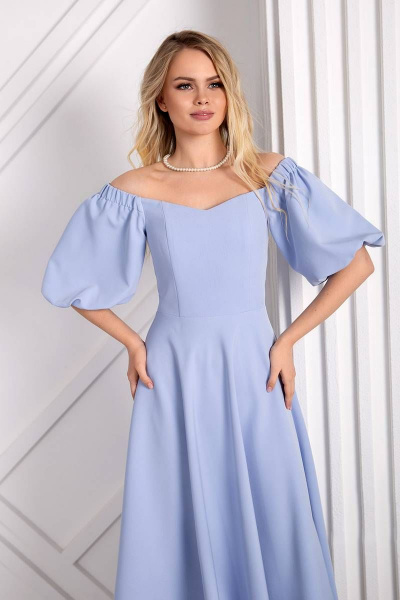 Платье Daloria 1815R голубой - фото 6