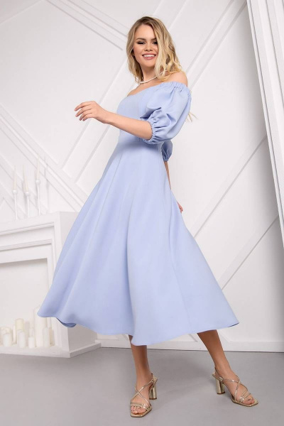 Платье Daloria 1815R голубой - фото 3