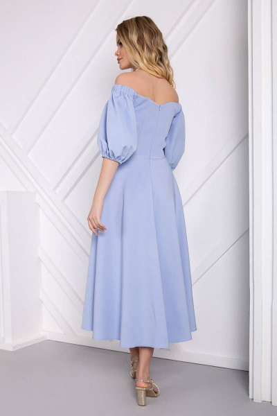 Платье Daloria 1815R голубой - фото 2