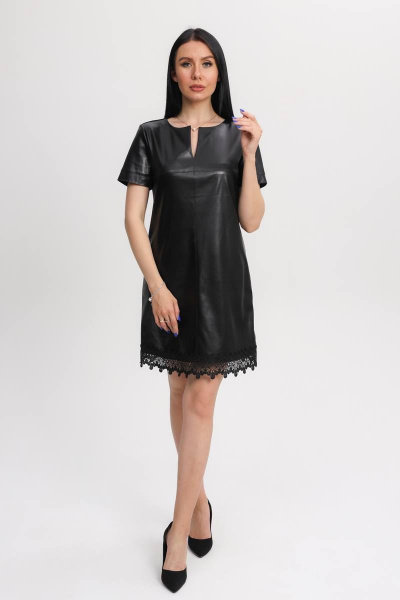 Платье IL GATTO 1019-002 черный - фото 1