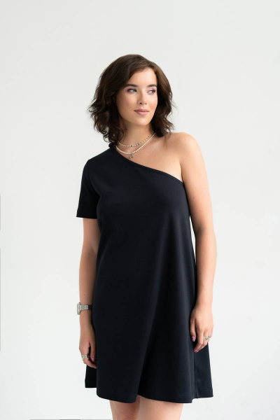 Платье JRSy 2150 черный - фото 1