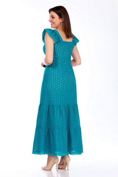 Платье LaKona 1451 бирюзовый - фото 2