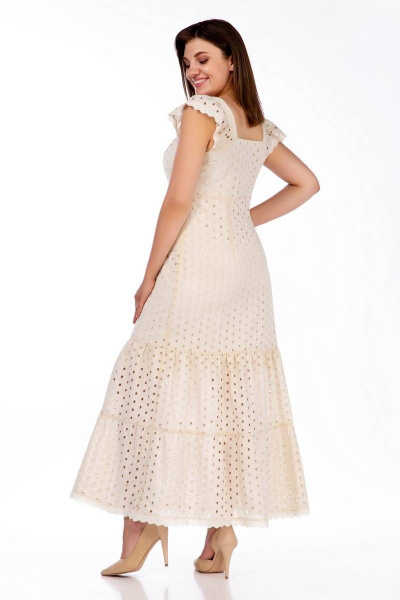Платье LaKona 1451 молочный - фото 2