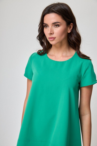Блуза Anelli 378 зеленый - фото 2