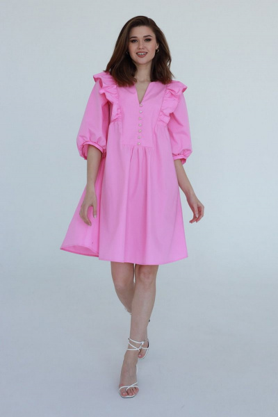 Платье AURA of the day 3126 розовый - фото 1