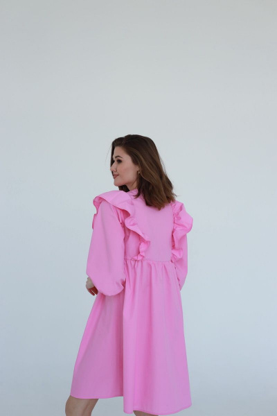Платье AURA of the day 3126 розовый - фото 2