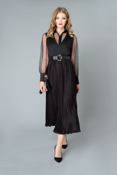 Платье Elema 5К-9500-1-164 черный - фото 1