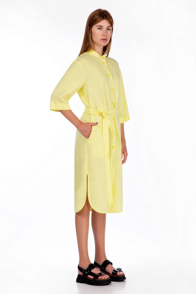 Платье DAVA 112 желтый - фото 2