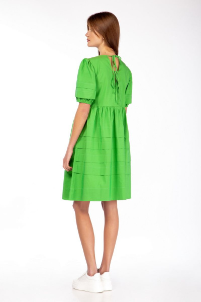 Платье DAVA 159 зеленый - фото 2