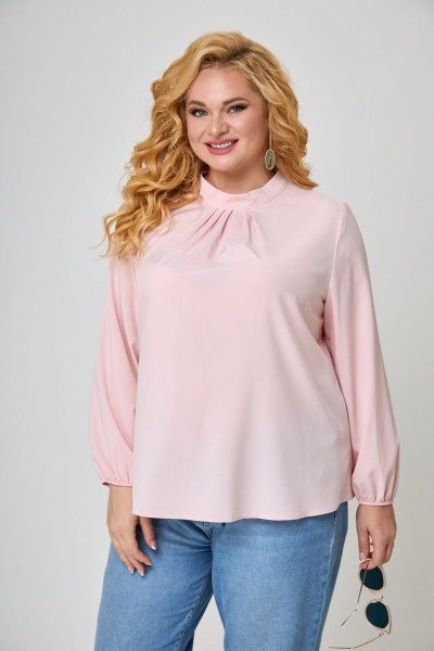 Блуза Anelli 1085 розовый - фото 2