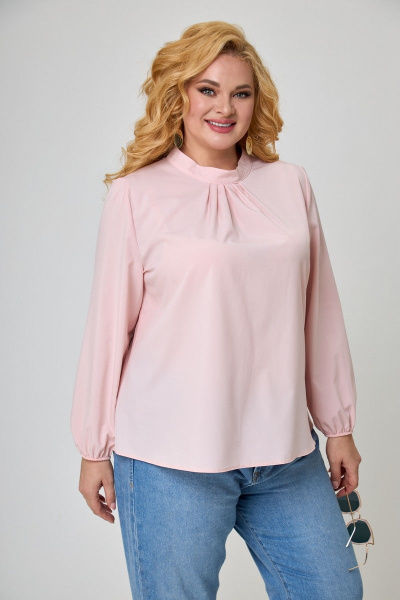 Блуза Anelli 1085 розовый - фото 1
