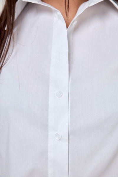 Блуза Anelli 1215 белый - фото 5