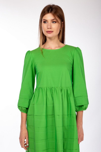 Платье DAVA 108 зеленый - фото 1