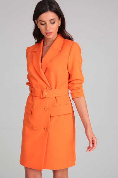 Платье TVIN 4045 оранжевый - фото 4