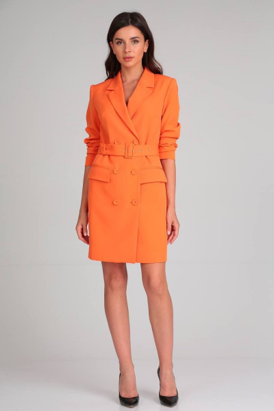 Платье TVIN 4045 оранжевый - фото 2