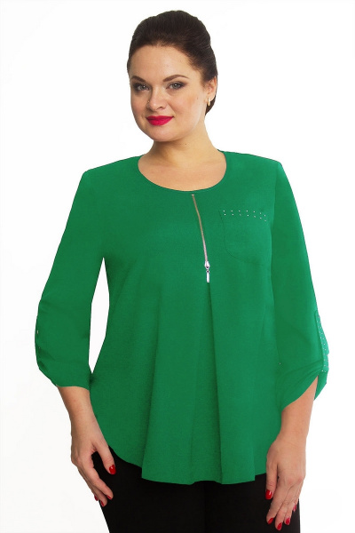 Блуза DaLi 273 зеленый - фото 1