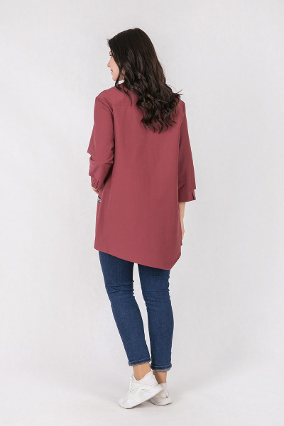 Блуза Daloria 6084 бордовый - фото 2
