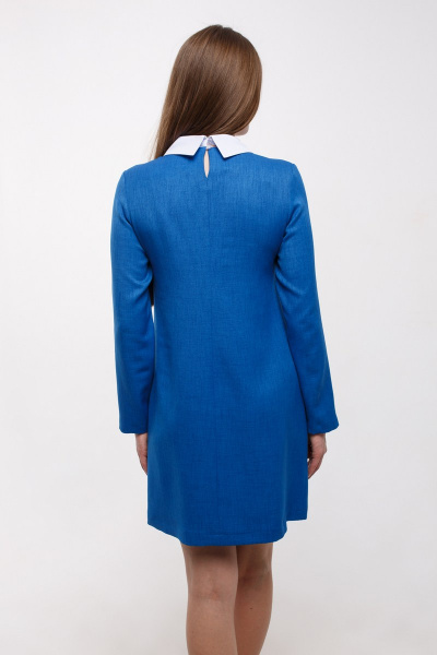 Платье Madech 195315 синий - фото 5