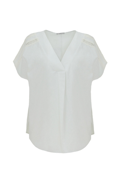 Блуза Elema 2К-11907-1-164 белый - фото 1