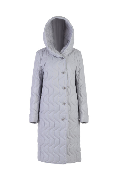 Пальто Elema 5-11669-1-170 светло-серый - фото 1