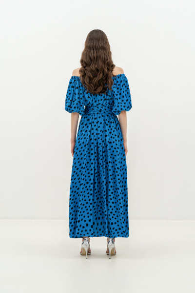 Платье Elema 5К-109661-1-164 голубой - фото 2