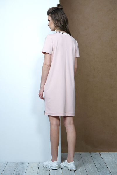 Платье Fantazia Mod 3424 розовый - фото 4