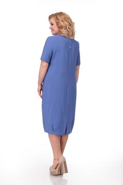 Платье Мишель стиль 763 голубой - фото 2