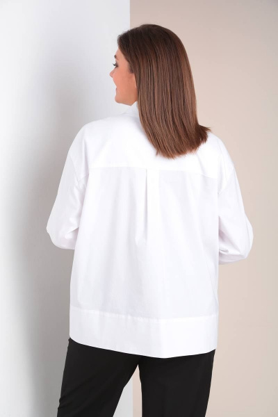 Рубашка Karina deLux M-1045Б белый - фото 4